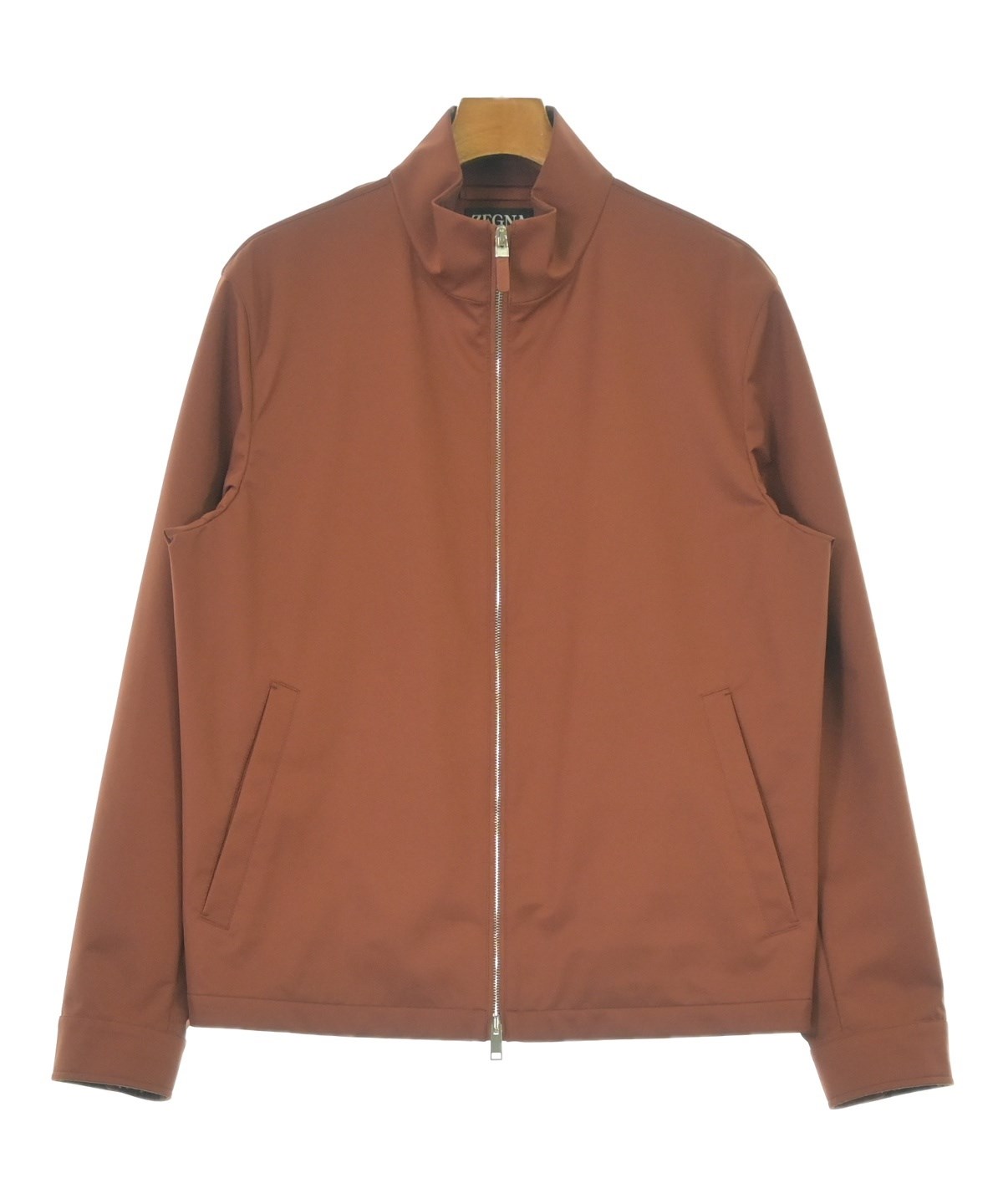 Ermenegildo Zegna（ゼニア）ブルゾン 茶 サイズ:48(L位) メンズ