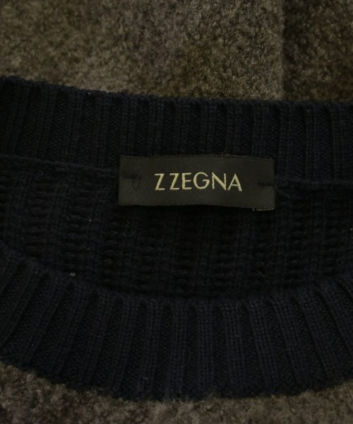 Ermenegildo Zegna（ゼニア）ニット・セーター グレー サイズ:XXL メンズ/2200623641019