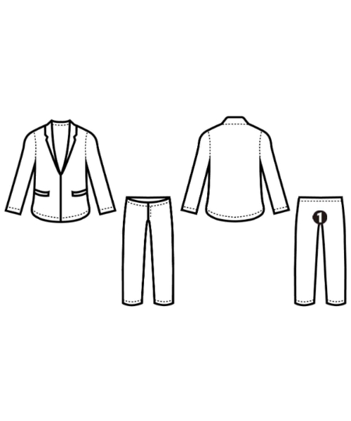 Ermenegildo Zegna（ゼニア）ビジネス 黒 サイズ:44/44(S位) メンズ/2200632025213