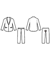 Ermenegildo Zegna（ゼニア）ビジネス 黒 サイズ:44/44(S位) メンズ/2200632025213