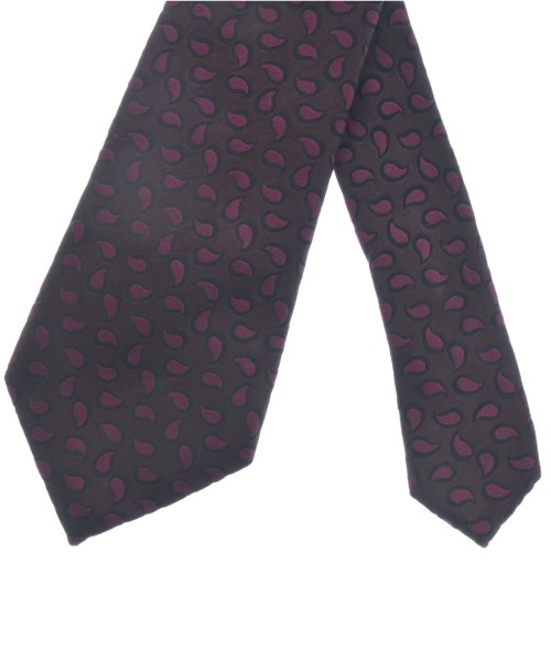 Ermenegildo Zegna（ゼニア）ネクタイ 茶 サイズ:- メンズ/2200640792312