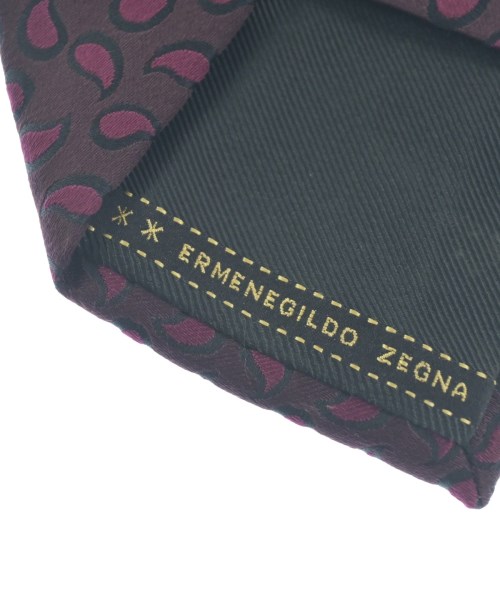 Ermenegildo Zegna（ゼニア）ネクタイ 茶 サイズ:- メンズ/2200640792312