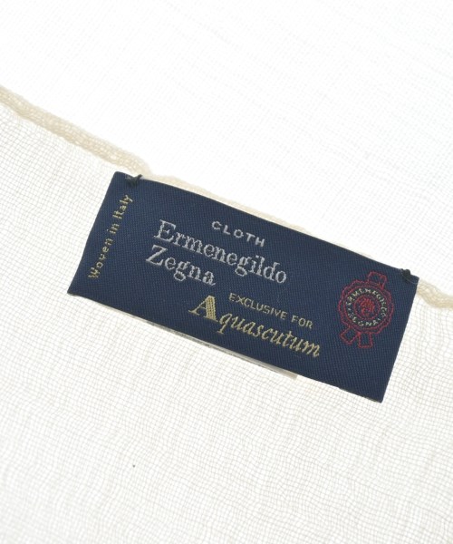 AQUASCUTUM（アクアスキュータム）小物類（その他） 白 サイズ:- メンズ/2200628672407