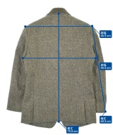 Ermenegildo Zegna（ゼニア）ジャケット カーキ サイズ:48(L位) メンズ/2200631809067