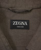 Ermenegildo Zegna（ゼニア）カジュアルシャツ 茶 サイズ:M メンズ/2200644396110