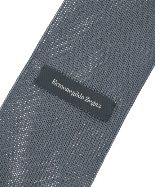 Ermenegildo Zegna（ゼニア）ネクタイ グレー サイズ:- メンズ/2200621456141