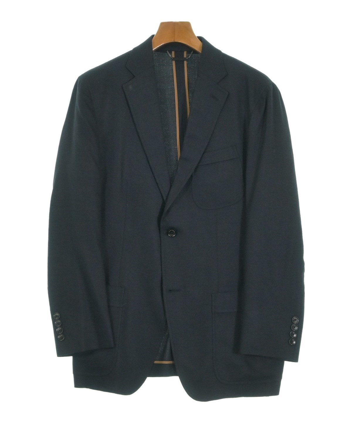 Ermenegildo Zegna（ゼニア）テーラードジャケット 紺 サイズ:46(M位