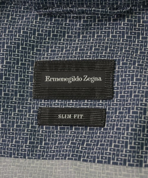 Ermenegildo Zegna（ゼニア）カジュアルシャツ 紺 サイズ:M メンズ/2200621775167
