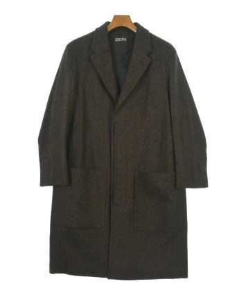 Ermenegildo Zegna（ゼニア）チェスターコート 茶 サイズ:44(S位