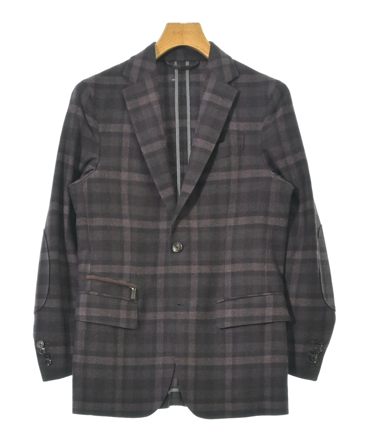 Ermenegildo Zegna 赤タグ テーラードジャケットメランジパープル Ermenegildo Zegna（ゼニア）テーラードジャケット 紫 サイズ:46(M位