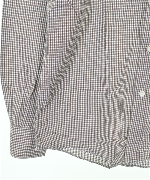 Ermenegildo Zegna（ゼニア）カジュアルシャツ 茶 サイズ:S メンズ/2200610355790