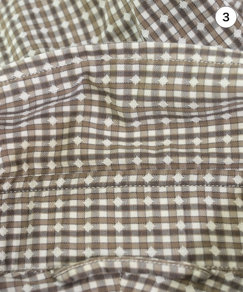 Ermenegildo Zegna（ゼニア）カジュアルシャツ 茶 サイズ:S メンズ/2200610355790