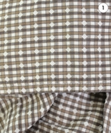 Ermenegildo Zegna（ゼニア）カジュアルシャツ 茶 サイズ:S メンズ/2200610355790