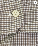 Ermenegildo Zegna（ゼニア）カジュアルシャツ 茶 サイズ:S メンズ/2200610355790