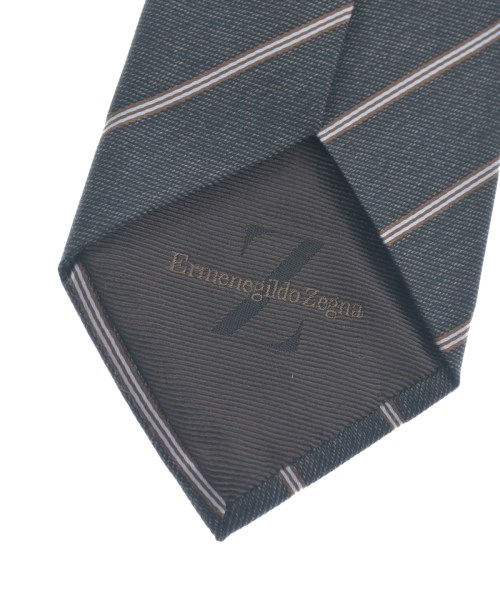 Ermenegildo Zegna（ゼニア）ネクタイ グレー サイズ:- メンズ/2200614236019