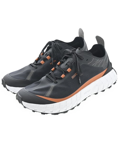 Ermenegildo Zegna(ゼニア)スニーカー 黒 サイズ:UK9(27.5cm位)/2200675035095