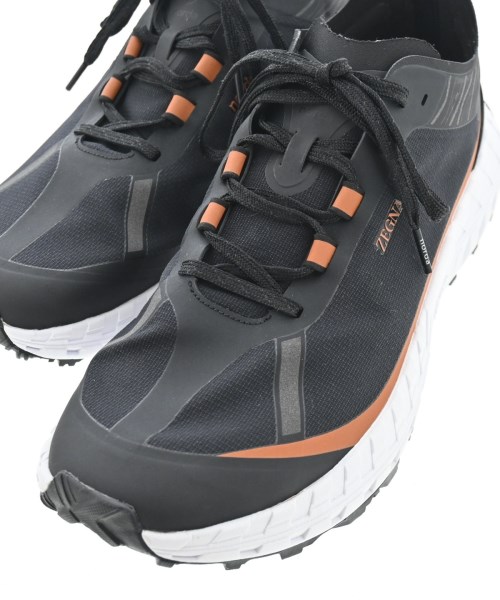 Ermenegildo Zegna（ゼニア）スニーカー 黒 サイズ:UK9(27.5cm位) メンズ/2200675035095