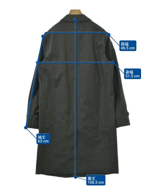 Ermenegildo Zegna（ゼニア）ステンカラーコート グレー サイズ:46(M位) メンズ/2200676799026