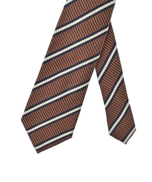 Ermenegildo Zegna（ゼニア）ネクタイ オレンジ サイズ:- メンズ/2200676924183