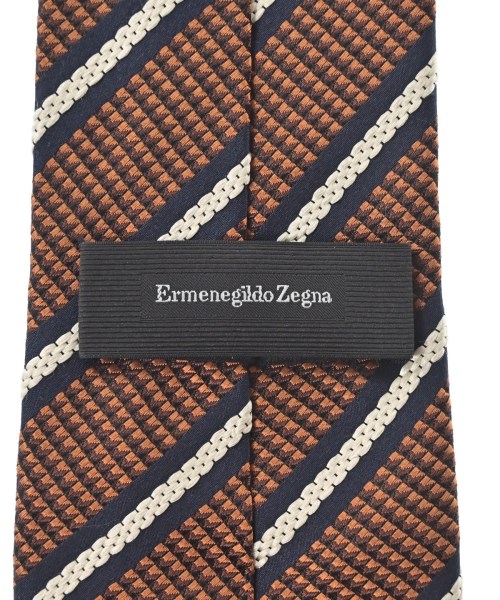 Ermenegildo Zegna（ゼニア）ネクタイ オレンジ サイズ:- メンズ/2200676924183