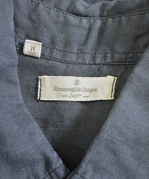 Ermenegildo Zegna（ゼニア）カジュアルシャツ 紺 サイズ:M メンズ/2200678072035
