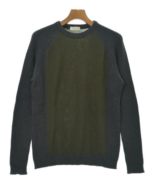 Ermenegildo Zegna(ゼニア)ニット・セーター カーキ サイズ:M/2200681741027