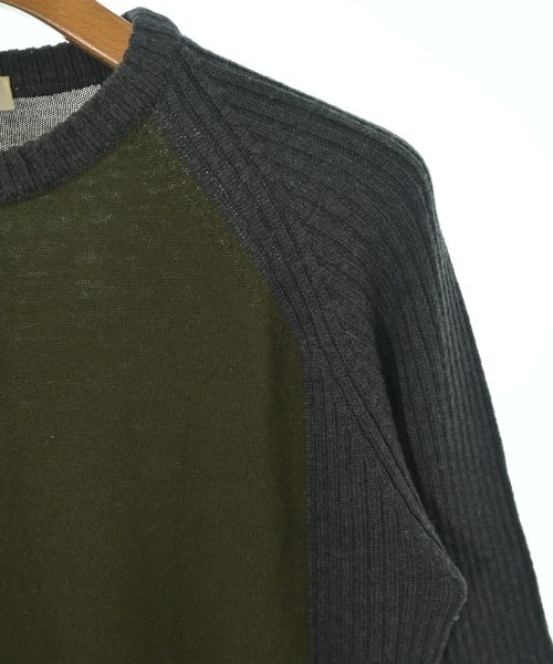 Ermenegildo Zegna（ゼニア）ニット・セーター カーキ サイズ:M メンズ/2200681741027