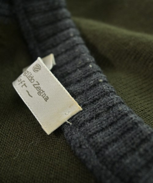Ermenegildo Zegna（ゼニア）ニット・セーター カーキ サイズ:M メンズ/2200681741027