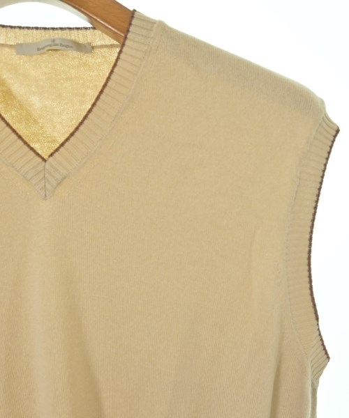 Ermenegildo Zegna（ゼニア）ベスト ベージュ サイズ:M メンズ/2200681741034