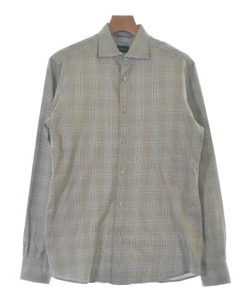 Ermenegildo Zegna（ゼニア）カジュアルシャツ グレー サイズ:M メンズ