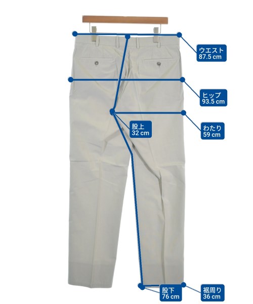 Ermenegildo Zegna（ゼニア）スラックス グレー サイズ:52(XXL位) メンズ/2200696157073