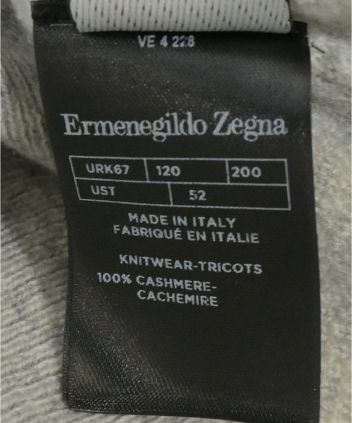 Ermenegildo Zegna（ゼニア）ニット・セーター グレー サイズ:52(XXL位) メンズ/2200698567238