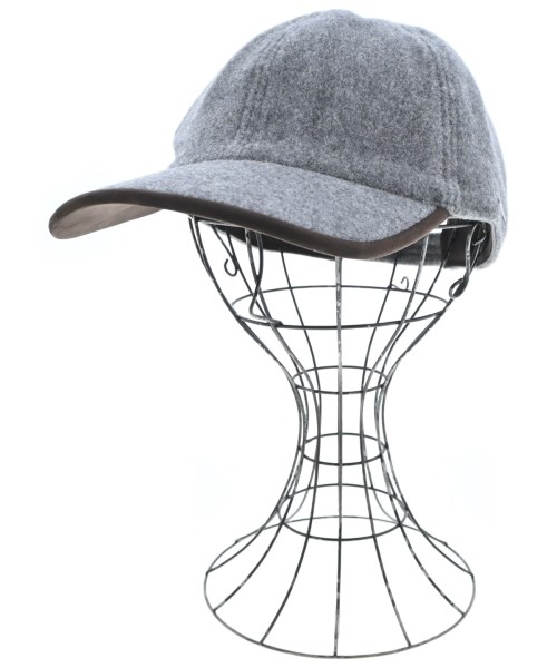 Ermenegildo Zegna(ゼニア)キャップ グレー サイズ:L/2200698567474