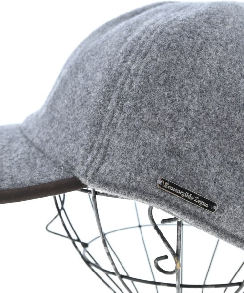 Ermenegildo Zegna（ゼニア）キャップ グレー サイズ:L メンズ/2200698567474