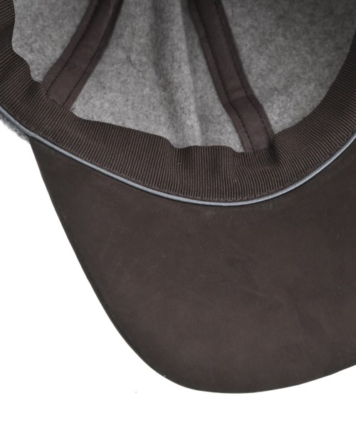 Ermenegildo Zegna（ゼニア）キャップ グレー サイズ:L メンズ/2200698567474