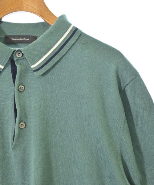 Ermenegildo Zegna（ゼニア）ポロシャツ 緑 サイズ:52(XXL位) メンズ/2200701351045