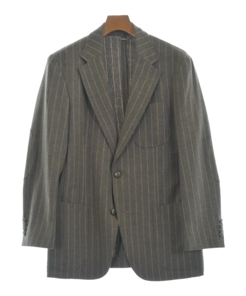 Ermenegildo Zegna(ゼニア)テーラードジャケット グレー サイズ:48(L位)/2200656529018