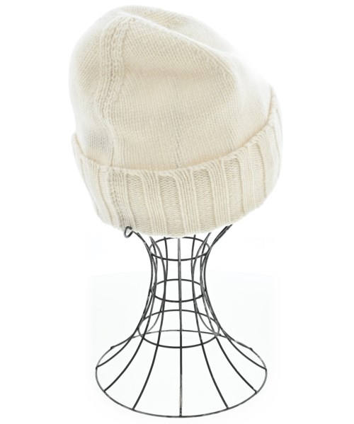 Ermenegildo Zegna（ゼニア）ニットキャップ・ビーニー 白 サイズ:OS メンズ/2200657956141