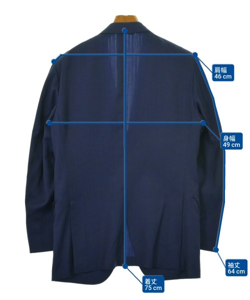 Ermenegildo Zegna（ゼニア）テーラードジャケット 紺 サイズ:46(M位) メンズ/2200658261114