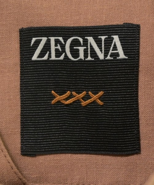 Ermenegildo Zegna（ゼニア）カジュアルシャツ 茶 サイズ:S メンズ/2200712257022