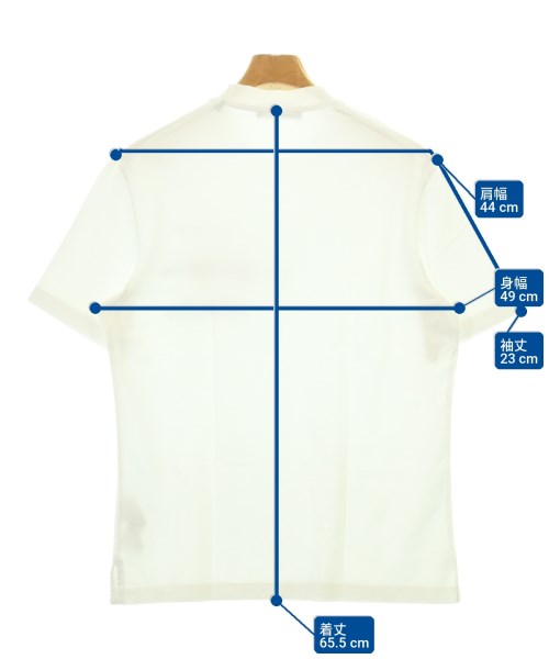 Ermenegildo Zegna（ゼニア）Tシャツ・カットソー 白 サイズ:XS メンズ/2200715283189