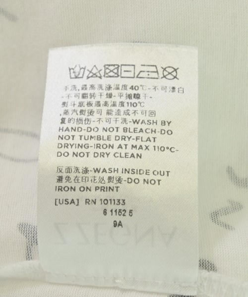 Ermenegildo Zegna（ゼニア）Tシャツ・カットソー 白 サイズ:M メンズ/2200715283196