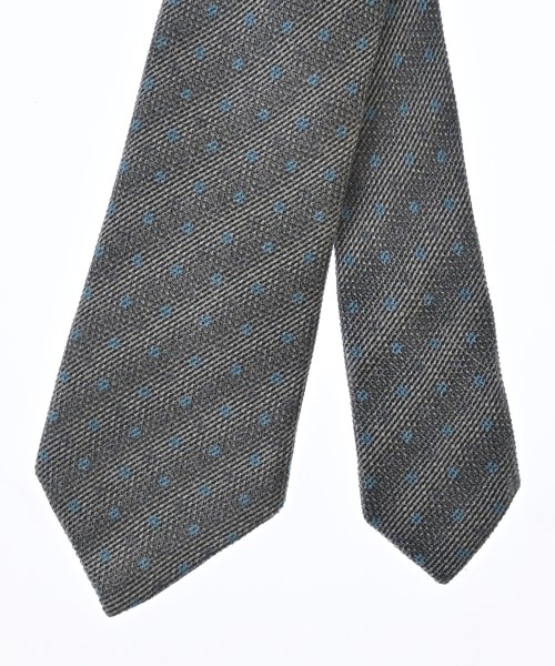 Ermenegildo Zegna（ゼニア）ネクタイ グレー サイズ:- メンズ/2200714451022