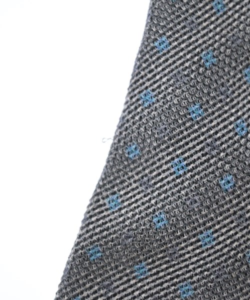 Ermenegildo Zegna（ゼニア）ネクタイ グレー サイズ:- メンズ/2200714451022