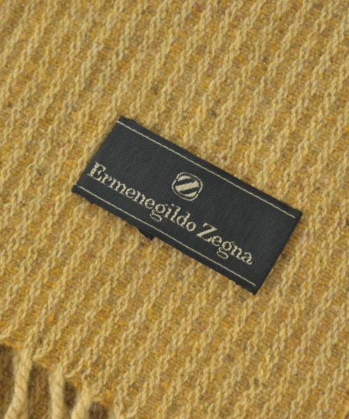 Ermenegildo Zegna（ゼニア）マフラー 黄 サイズ:- メンズ/2200716118039