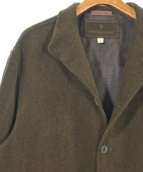 Ermenegildo Zegna（ゼニア）テーラードジャケット 茶 サイズ:50(XL位) メンズ/2200716333012