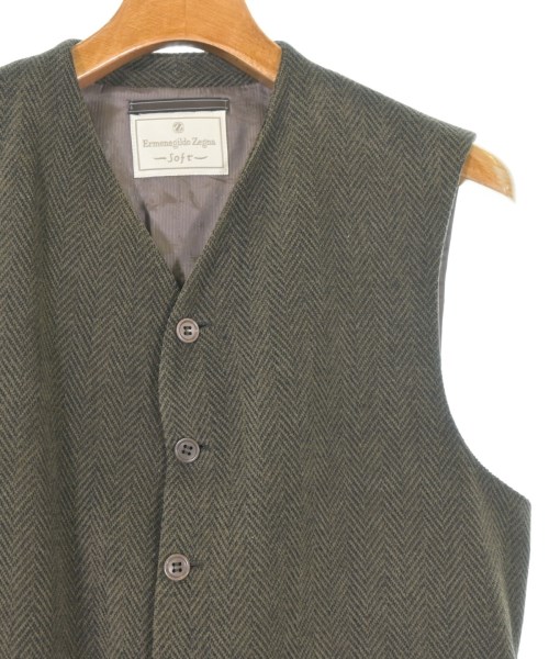 Ermenegildo Zegna（ゼニア）ドレスシャツ 茶 サイズ:48(M位) メンズ/2200716333029