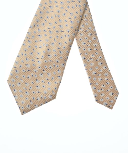 Ermenegildo Zegna（ゼニア）ネクタイ ベージュ サイズ:- メンズ/2200718508135