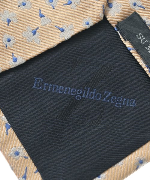 Ermenegildo Zegna（ゼニア）ネクタイ ベージュ サイズ:- メンズ/2200718508135