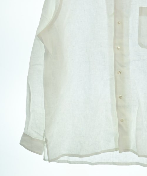 Ermenegildo Zegna（ゼニア）カジュアルシャツ 白 サイズ:L メンズ/2200718753078
